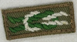 BSA SCOUTER'S KEY - ADULT KNOT KHAKI w/GAUZE BACKING - Picture 1 of 1