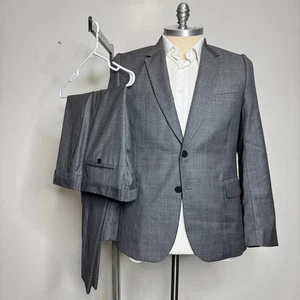 Paul Smith Zweiteiler Anzug Soho Fit grau Wollmischung 46R 38W - Bild 1 von 13