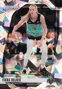 2024 WNBA Prizm SILVER Cracked Ice Prizm #104 IVANA DOJKIC - Picture 1 of 2