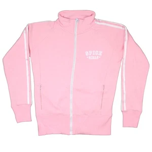 Women's Spice Girls Pink Jogger Track Jacket Girls Jacket Medium Pink - Picture 1 of 2