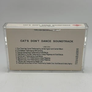 Various – Cats Don't Dance OST Soundtrack Cassette 1997 Mercury Advance PROMO - Picture 1 of 8