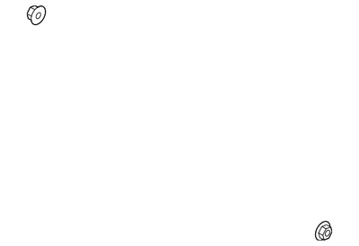 Tuerca de bloqueo del colector de escape original Volkswagen 2004-2009 N90824302 Foto 1 de 3