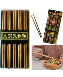 20 Paar Wiederverwendbare Bambus Essstäbchen Sushi Chinesisch 23 cm Orientalisch Essen Chop Sticks - Bild 1 von 3