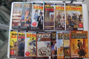 10 Sammelbände - + 4 Einzelhefte Westernromane G.F.Unger - Bild 1 von 1