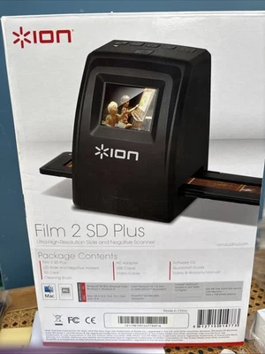 ION Audio Film Film 2 SD Slide & Film Scanner “need USB Cable” - Image 1 of 4