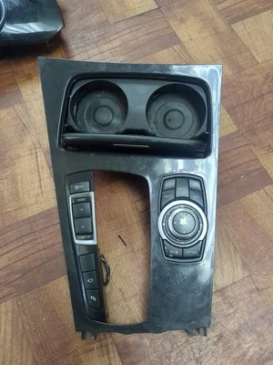 BMW GT550I 535 F07 2011-2016 consola central portavasos con moldura de palanca de cambios OEM Foto 1 de 4