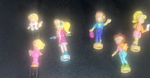 Vintage Polly Pocket Bluebird Puppen Figuren Konvolut Karneval, Dachboden Haustiere versch.  - Bild 1 von 6