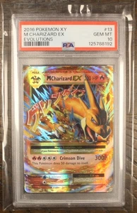 Pokemon M Charizard EX XY Evolutions Ultra Rare #13/108 PSA 10 Gem Mint - Picture 1 of 2