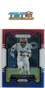 Darrick Forrest Jr. 2023 Panini Prizm Red White and Blue #296 Commanders 23a - Picture 1 of 1