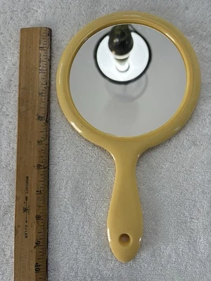 Vintage MCM Two Sided Vanity Mirror, 10” Long, VG Cond. - Image 1 of 4