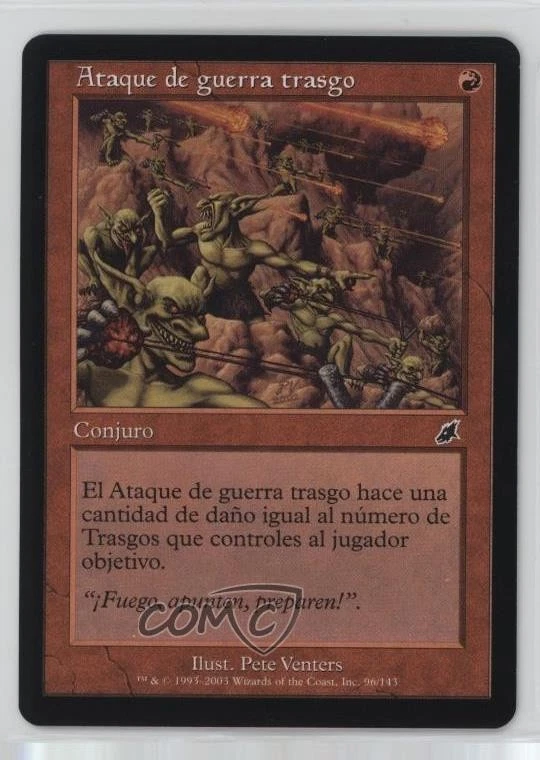 Goblin War Strike Spanish Magic: Scourge #96 2003 - Image 1 of 2