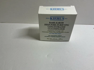 Barra de limpieza concentrada purificadora de poros profundos de tierras raras Kiehl's, 3,5 OZ Foto 1 de 4