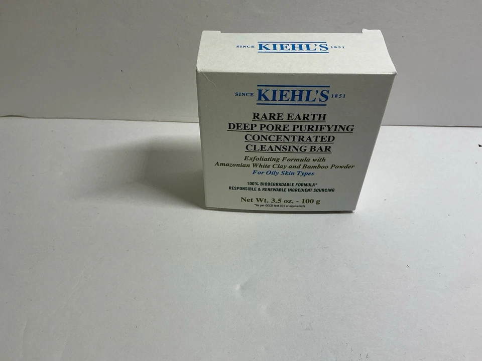 Barra de limpieza concentrada purificadora de poros profundos de tierras raras Kiehl's, 3,5 OZ Foto 1 de 4