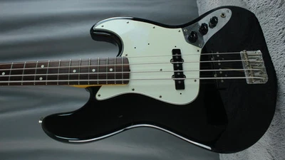 Fender Jazz Bass 93 - 94 - Black Japan - Image 1 of 4