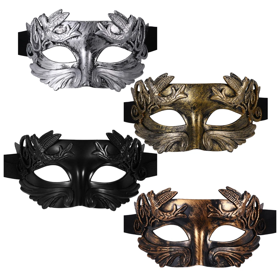 Men's Masquerade Carnival Mask Italian Venice Roman Masks Egyptian Greek Masks - Image 1 of 4
