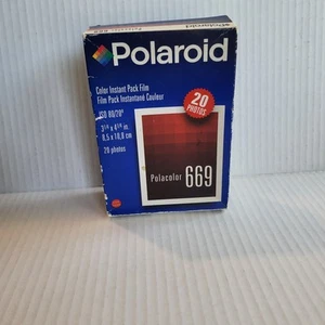 Polaroid Polacolor 669 Color Sofortbildfilm - 20 Fotos versiegelt - abgelaufen 06/00 - Bild 1 von 7
