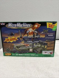 Vintage 1999 GI Joe Mobile Assault Base Playset Micro Machines Sealed 🔥 - Picture 1 of 11