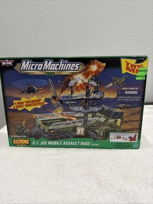 Vintage 1999 GI Joe Mobile Assault Base Playset Micro Machines Sealed 🔥 - Image 1 of 4