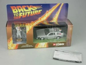Corgi 1/36 Back to the Future Delorean Time Machine Doc Brown CC05501 Box 132632 - Bild 1 von 10