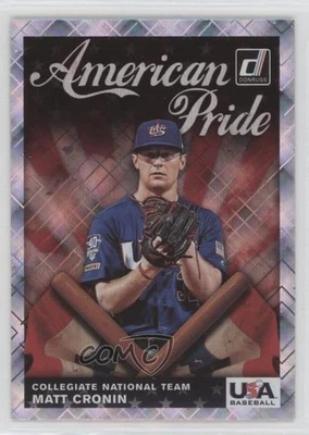 2019 Panini Donruss American Pride Diamond Matt Cronin #AP17 - Image 1 of 2