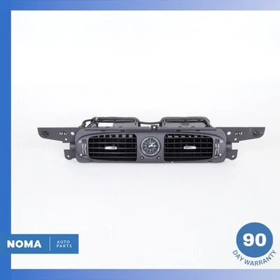 Jaguar X350 XJ8 2006 tablero central aire acondicionado ventilación de aire con reloj negro OEM 51 k Foto 1 de 4