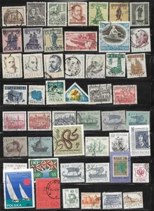 Poland, used, 50 different, between #504 & #1339. issued 1951-1965, CV = $12.50 - Picture 1 of 1