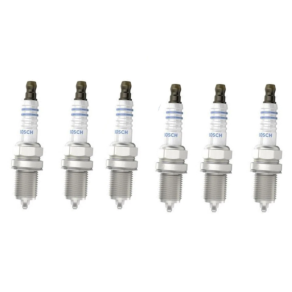 博世 Yttrium 火花塞 7405 6 件 适用于雪佛兰跟踪器 道奇 B1500 福特金牛座 — 第 1/4 张图片