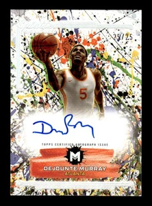 2023-24 Topps Motif #SS-DM Dejounte Murray Splatter Signatures 25/25 - Picture 1 of 2