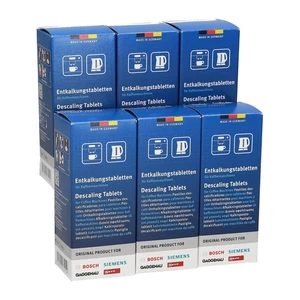 6x Bosch Siemens Tabletas Desincrustantes Desincrustador Cafetera 311864 TZ60002 - Imagen 1 de 8