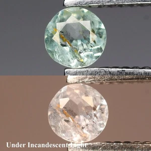 💎 0.11ct 3mm Round Natural Green Alexandrite - Russia Gemstone - Picture 1 of 6