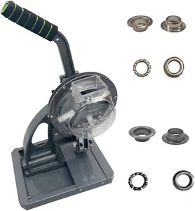 Máquina abotonadora manual diámetro 12 mm ojal perforador ojal para pancarta, tablero KT - Imagen 1 de 18