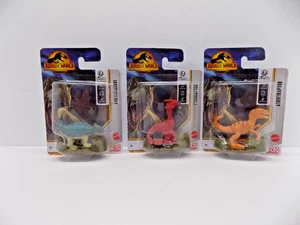 Jurassic World Dominion 3er Set Mattel Micro Sammlung Spielzeug Dinosaurier Figuren - Bild 1 von 4