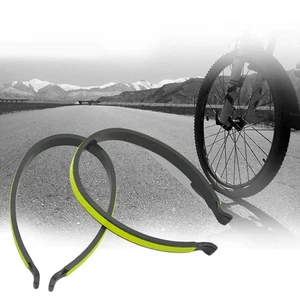 2 x Fahrrad Hosenklammer Hosenspange Hosenband Reflektor Reflex Schutz Hosenclip - Bild 1 von 2