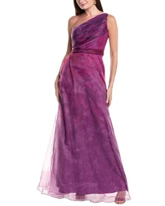Rene Ruiz One-Shoulder Organza Kleid Damen lila 6 - Bild 1 von 4