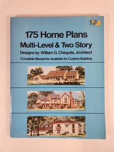 175 Hauspläne mehrstöckig & zweistöckig ~ Designs von William G. Chirgotis 1984 PB - Bild 1 von 10