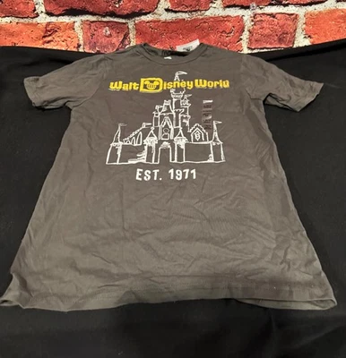 Castillo con logotipo de Walt Disney World Boys Est. Camiseta 1971 niños talla Ylg ¡NUEVA CON ETIQUETAS/MOS/LEER!! Foto 1 de 4