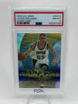 1999-00 Upper Deck Ionix #WZ12 Jason Williams Warp Zone Low Pop Foto 1 de 4