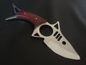 9,5" CUSTOM HAND MADE D2 STAHL JAGDMESSER HARZGRIFF MIT SCHEIDE 6682 - Bild 1 von 9