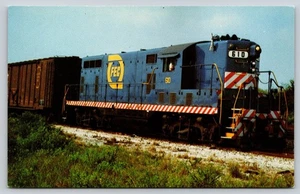 Alte Postkarte D1, Florida East Coast Railway Nummer 610. Rockledge, Fl 1977 - Bild 1 von 2