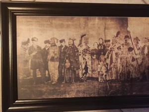 Fasnet Fasnacht Rottweil Narrentafel Darstellung 1870/1871 Viererbund - Bild 1 von 2