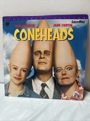 CONEHEADS LASERDISC LD DAN AKROYD JANE CURTAIN 1993 WIDESCREEN EDITION EX - Image 1 of 2