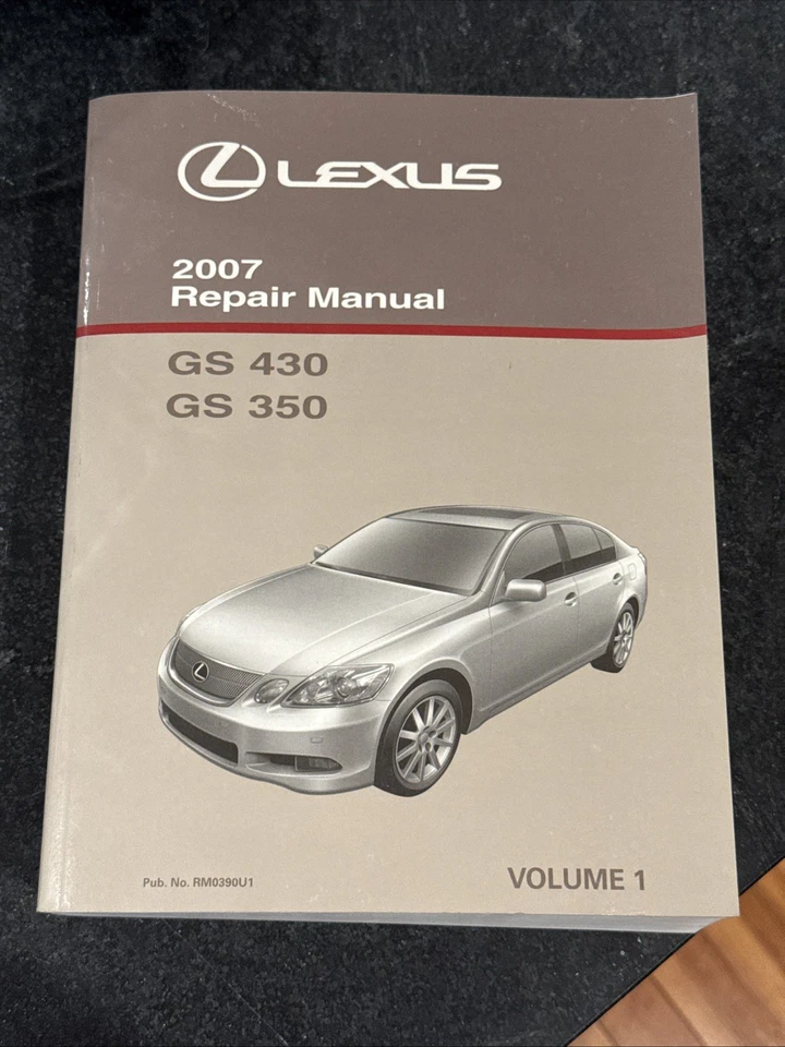 2007 Lexus GS 430 GS 350 магазин сервис ремонт ручной том 1 только - Изображение 1 из 1