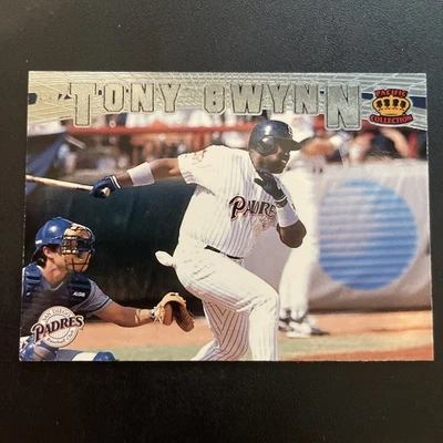 Tony Gwynn 1997 Pacific Crown Collection PLATA Paralelo RARO - Impresión /67 Foto 1 de 2