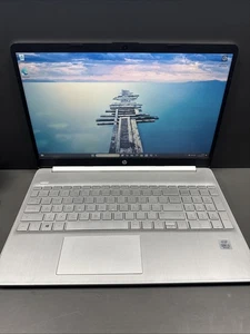 HP 15S-FQ1000NA 15.6" i3-1005G1 1.2GHz 4GB RAM 128GB SSD - Picture 1 of 3