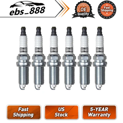 Bujía Champion 6 piezas para Toyota 4Runner 2014 2015 2016 2017 2018 Foto 1 de 2