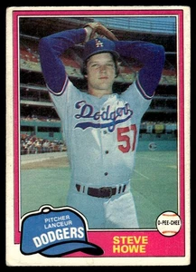 1981 O-Pee-Chee Steve Howe Los Angeles Dodgers #159 - Picture 1 of 2