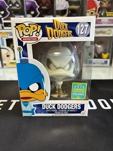Funko Pop - DUCK DODGERS SDCC Summer Convention Exclusive #127 Super Clean 🔥 - Picture 1 of 7