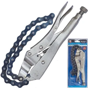 BlueSpot Adjustable Locking Mole Grip Chain Wrench Pliers Pipe Oil Filter Tool - Picture 1 of 3