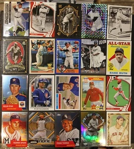 20 Different Baseball HOF'ers - Doby to Williams - all HOF players See Photos - Picture 1 of 22