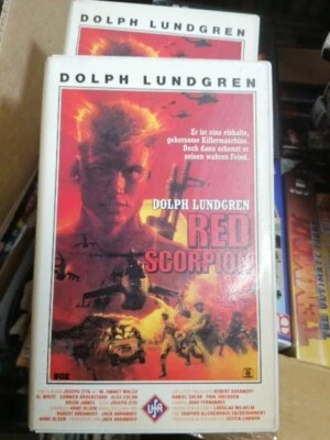 VHS Rarität: Dolph Lundgren ist RED SCORPION (1988)  ab 18 - Bild 1 von 2